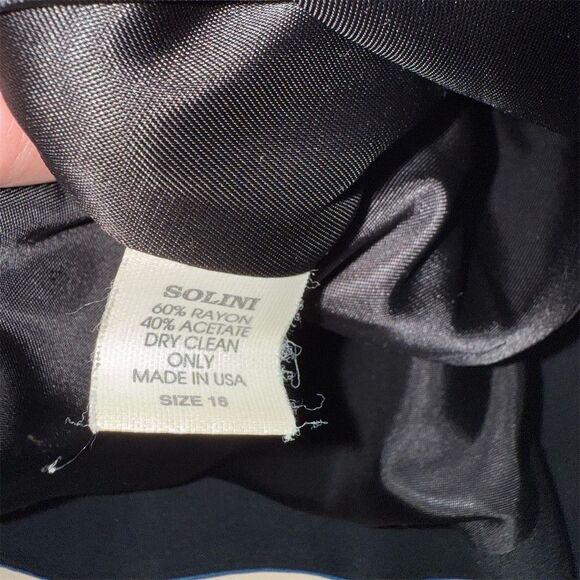 Cache Women’s Vintage Colorblock Blazer Jacket Multicolor Beetlejuice Cosplay - Picture 13 of 14